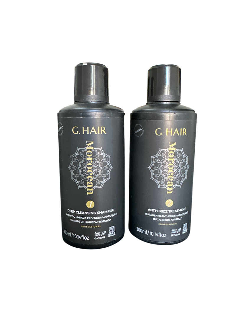 BRAZILIAN KERATIN KB MOROCCAN TREATMENT 8.4 oz (250ml) KIT.