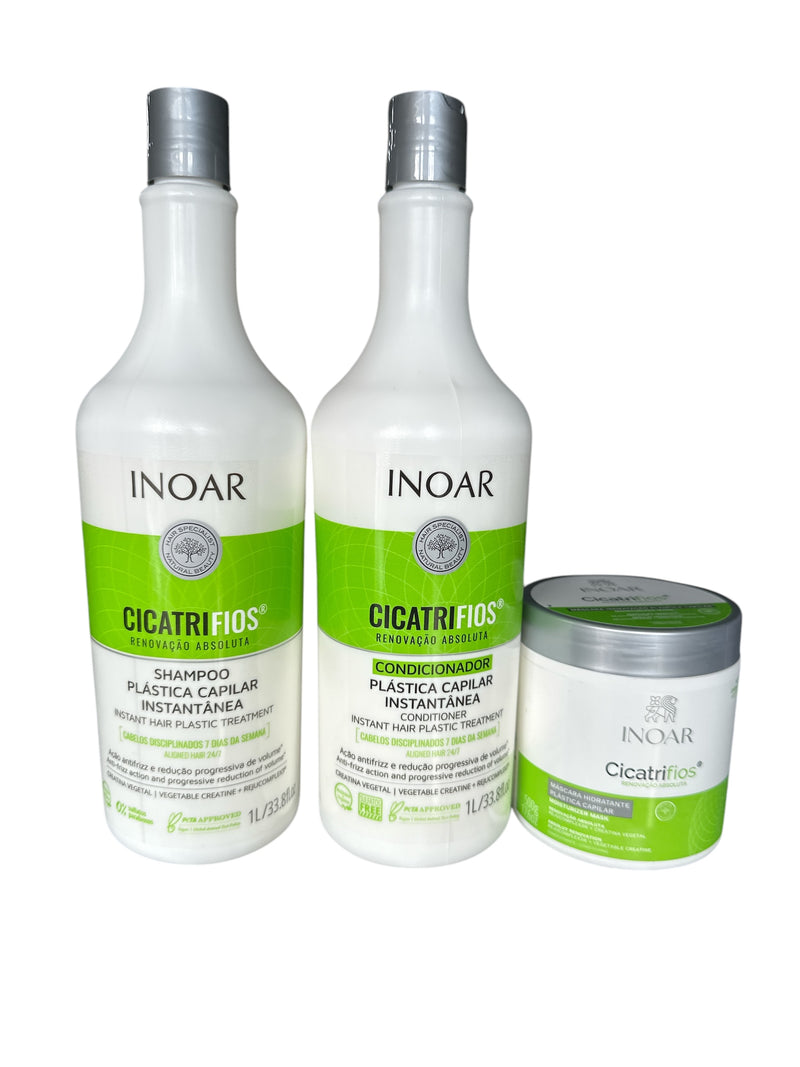 Inoar Cicatrifios Kapillare Kunststoff-Kit 3 x 1000ml