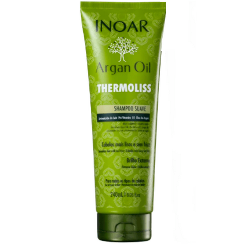 Inoar Argan Oil Thermoliss Soft Shampoo 240ml - Keratinbeauty