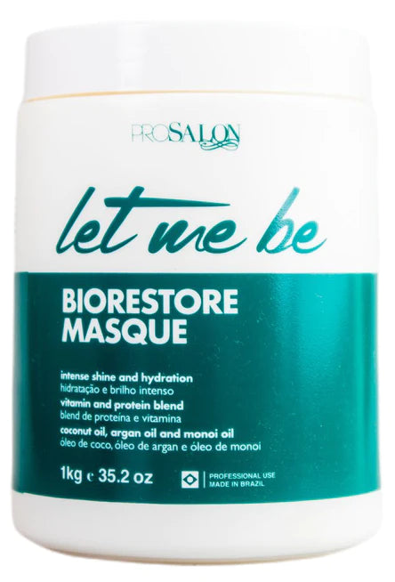 LET ME BE BIORESTORE HAIR REGENERATING MASK 1000g 35.2oz - Keratinbeauty